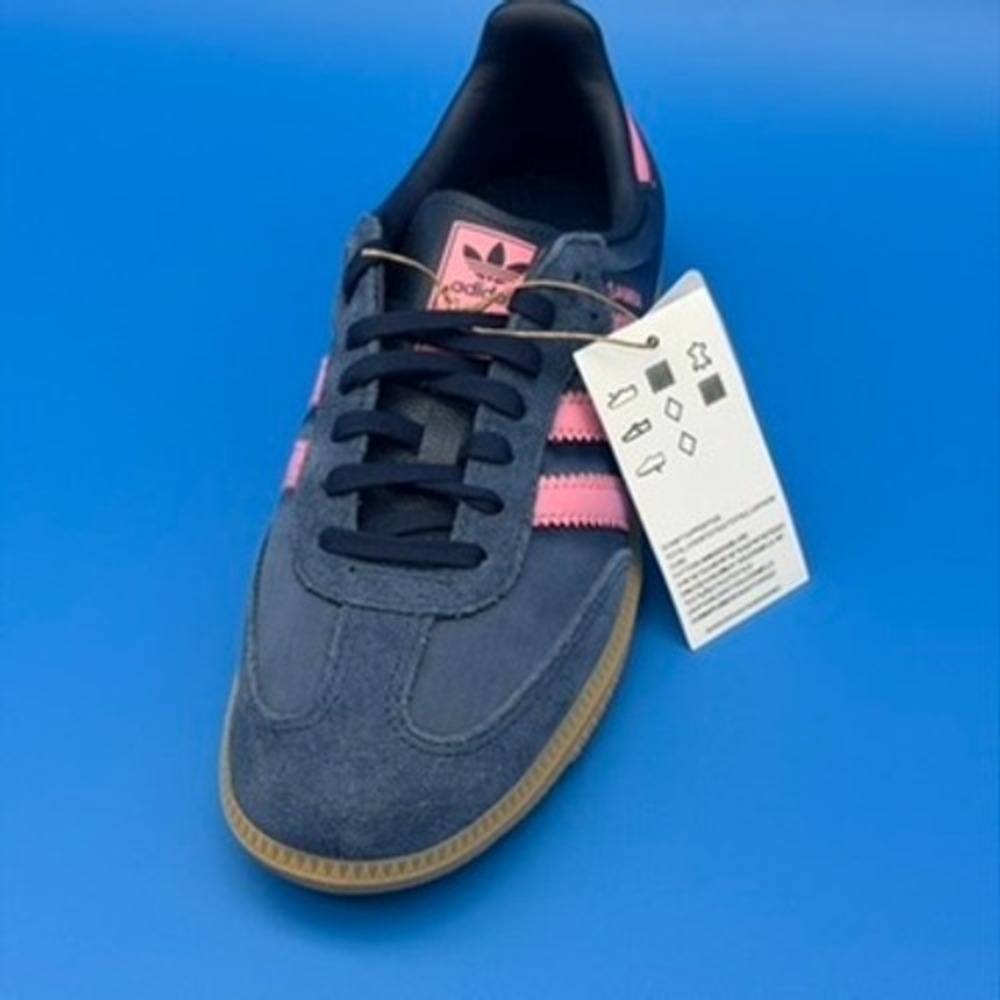 Adidas Samba‎ OG J Night Indigo Bliss Pink JQ3643 4.5Y 5.5W